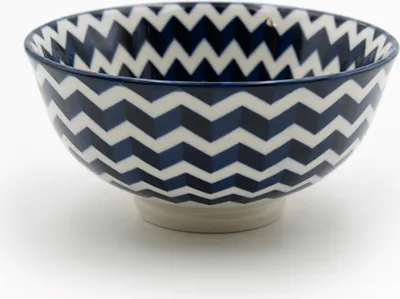 Produktbild von Schale Dipschale Tapasschale Keramik blau Landhausstil Auswahl: B