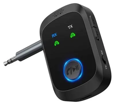 Zdjęcie produktu dla Adapter bluetooth 5.4 nadajnik odbiornik aux do samochodu