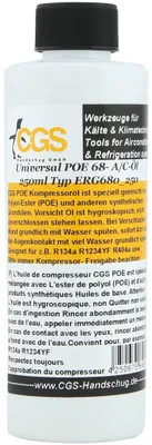 Obrázok produktu pre CGS Klimatizačný olej univerzálny, chladivo 250 ml fľaša