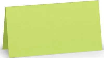 Produktbild von Tischkarten Paperado 100 x 100 Maigrün