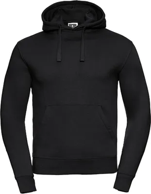 Produktbild von Russell R-265M-0 | Authentic Hooded Sweat Kapuzenpullover - Farbe: Black - Größe: M