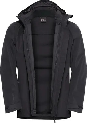Produktbild von JACK WOLFSKIN TAUBENBERG 3IN1 JKT M 6000 black 3XL