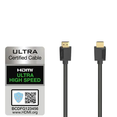 Image de HAMA Câble HDMI Ultra Haut Débit 8K 48 Gbit/s 1,0m Or