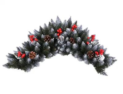Obrázek produktu pro Nohel Garden Vazba se šiškami a zimolezem vánoční umělá 80x25cm