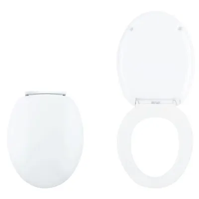 Produktbild von Duroplast Toilettensitz Weiß, mit Absenkautomatik und Quick-Release System
