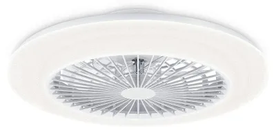 Produktbild von Philips Amigo Flat Leuchte mit Ventilator IR RD 25W+60W WH