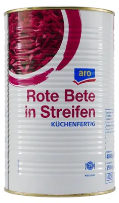 Produktbild von aro Rote Bete in Streifen 4,0KG