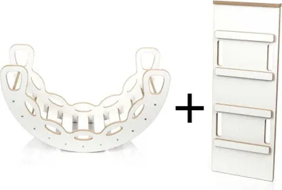 Obrázek produktu pro Houpačka+ stěna/skluzavka montessori 14