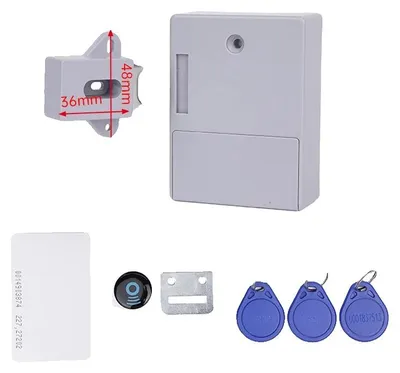 Zdjęcie produktu dla Zamek elektroniczny, dostęp bez kluczy, zabezpieczenie przed dziećmi, kolor szary