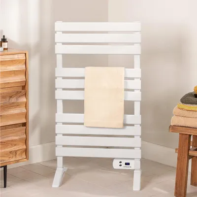 Produktbild von WARM TOWEL - Elektrischer Badheizkörper für Boden oder Wand 500W