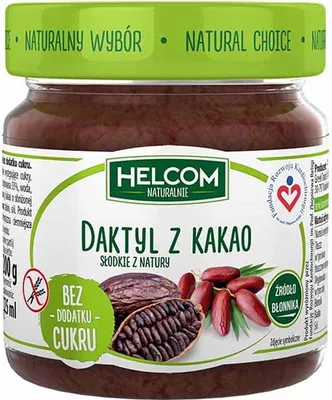 Zdjęcie produktu dla Helcom Pasta Hummus Z Daktylami 200G