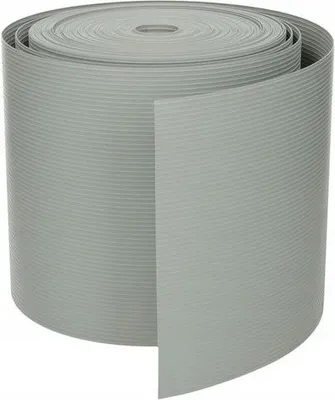 Produktbild von Sellon24® PVC Sichtschutzstreifen Doppelstabmatten Zaun 26m x 19 cm Grau Sichtschutz Windschutz Garten Gartenzaun 1200g/m²