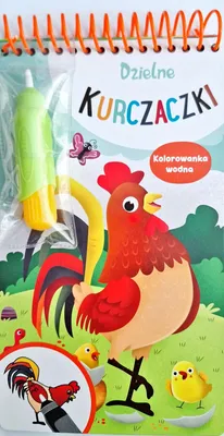 Productafbeelding van Dzielne Kurczaki. Kolorowanka Wodna