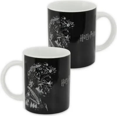 Produktbild von Harry Potter - Tasse 'Silhouette' 320 ml Porzellan