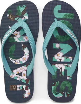 Immagine prodotto di Jack & Jones Logo Palm Infradito Blu EU 34-35 Ragazzi,Ragazze Blu EU 34-35