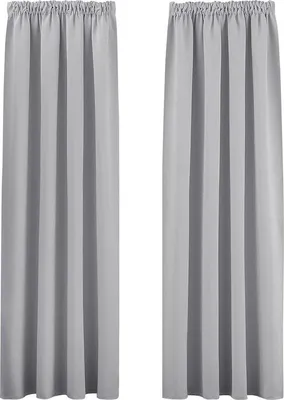 Productafbeelding van Famanu verduisterende gordijnen, 200 x 140 cm - Warmte-isolerend, 2 stuks