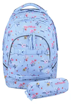 Zdjęcie produktu dla Plecak szkolny McNeill Milo School Backpack Provence w kolorze jasnoniebieskim