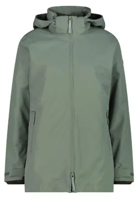Produktbild von Cmp WOMAN LONG JACKET ZIP HOOD DET MINERAL MINERAL D46