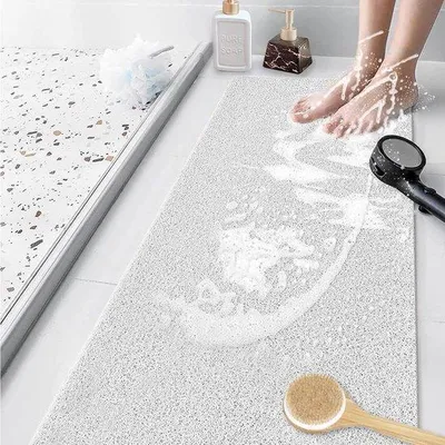 Produktbild von Famanu Antirutsch-Duschmatte mit Ablauflöchern - Weiß, 40 x 80 cm