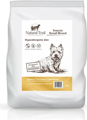 Image de NATURAL TRAIL Insect nourriture pour chiens avec insectes 2kg