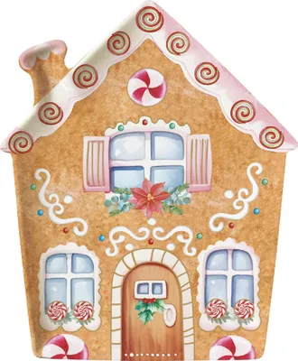 Image de Plateau en porcelaine Sweet Christmas