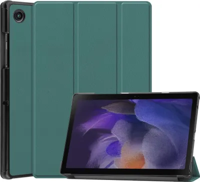 Produktbild von Samsung Galaxy Tab A8 10.5 (2021) Hülle - Tri-Fold Ständer Klapphülle mit Schlaf/Wach-Funktion - Grün