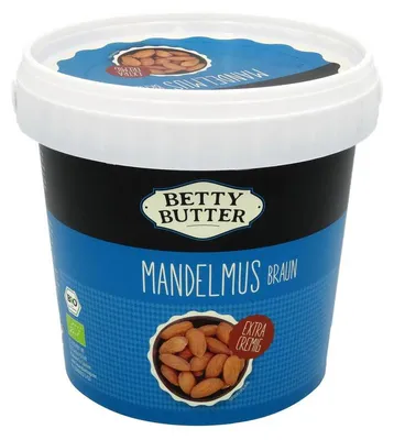 Produktbild von Betty Butter Bio Mandelmus braun 4x1kg