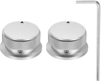 Productafbeelding van 2 Stuks Aluminium Potentiometer Knoppen voor Gitaren