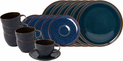 Produktbild von like. by Villeroy & Boch Crafted Kaffeeservice 18-teilig - Denim