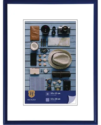 Zdjęcie produktu dla Henzo Napoli – plastikowa ramka na zdjęcia, niebieska, 15 x 20 cm
