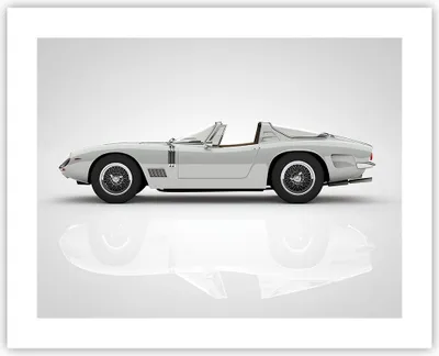 Produktbild von Poster - Poster ohne Rahmen - Sportlich Auto Vintage - 50x40 cm - Wand Bild - Wanddeko - Wandbilder - Kunstposter - Wandposter - Bilder - Kunstdruck - Wanddekoration - Wandbild - P2XAA50x40-4872