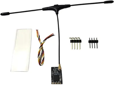 Productafbeelding van FPV Drone Ontvanger - RC Ontvanger RC Radio - Drone Vliegen - Lange Afstand Lagere Latentie - 11mmx18mmx3mm - Zwart