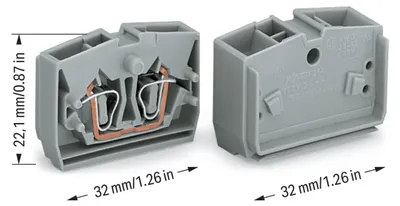 Immagine prodotto di Wago 264-321, 6 mm, 32 mm, 22,1 mm