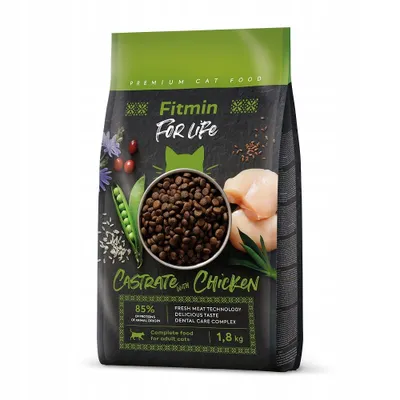 Produktbild von FITMIN cat For Life Hähnchen kastrieren 1,8kg
