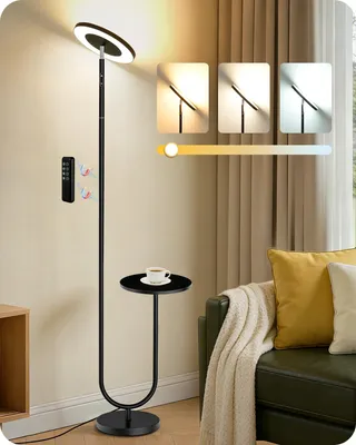 Obrázok produktu pre Stmievateľná LED stojaca lampa so skladovacím priestorom