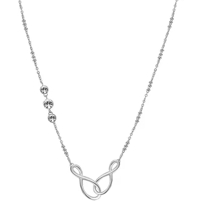 Produktbild von Stylish Steel Infinity Ribbon Necklace BBN09