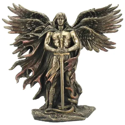 Produktbild von Bronzierte Figur Erzengel Metatron
