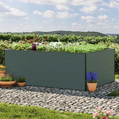 Produktbild von GFP 195 x 150 x 77 cm Hochbeet Christina, Anthrazit
