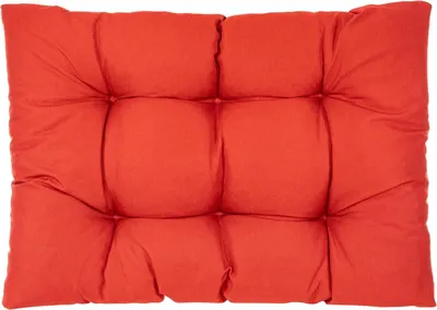 Produktbild von Best Wool rückenlehne für palettenkissen, wetterfestes europaletten polster mit Polyurethanflockfüllung – rot 120x80 cm