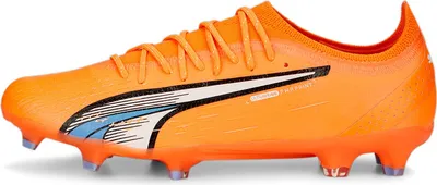 Produktbild von Puma ULTRA ULTIMATE FG/AG Fußballschuhe Herren orange weiß Gr 39