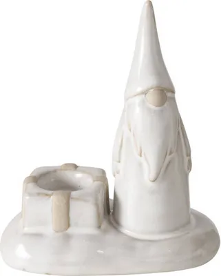 Produktbild von Kerzenhalter mit Wichtelmännchen SLAVKO, H. 11 cm