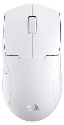 Imagen del producto de REDRAGON M918W y K1NG PRO MAX y Biały: ratones inalámbricos (RF) con Bluetooth y conexión USB tipo C, color blanco