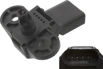 Produktbild von FEBI BILSTEIN Ladedrucksensor Saugrohrdrucksensor 45079 für VW Golf VII Schrägheck (5G1, BQ1, BE1, BE2)