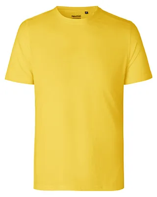 Produktbild von Neutral R61001 | Herren Shirt,  Performance T-Shirt, 100 % recycelter Polyest - Farbe: Yellow - Größe: L