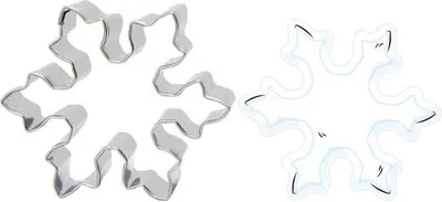 Produktbild von Schneeflockenausstecher 60mm - Cakesicq