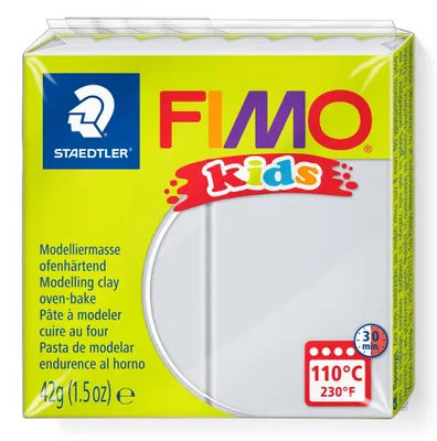 Produktbild von Staedtler FIMO 8030080, Modellierton, Grau, Kind, 8 Stück(e), 1 Farben, 110 °C