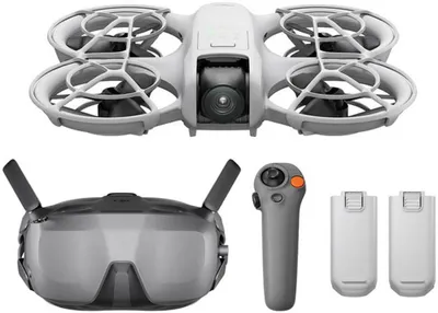 Productafbeelding van Drone - DJI - Neo Motion Fly More Combo - Immersive FPV Flight - RC Motion 3 - DJI Goggles N3 - 3 Batteries - Charging Hub