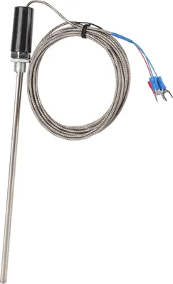 Zdjęcie produktu dla Sonda termoparowa M12 PT100 czujnik temperatury ze stali nierdzewnej 200 mm 0-400 °C 4 m