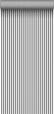 Produktbild von Sanders & Sanders Tapete Streifen Schwarz und Weiß - 640419 - 53 cm x 10 m