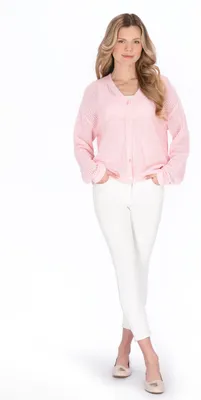 Produktbild von EVERA Damen Cardigan - Hellrosa, XS/S